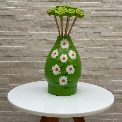Vaso Decorativo em Cabaça - Verde